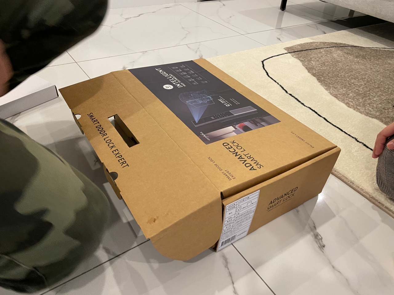 arpha電子鎖安裝前檢查1