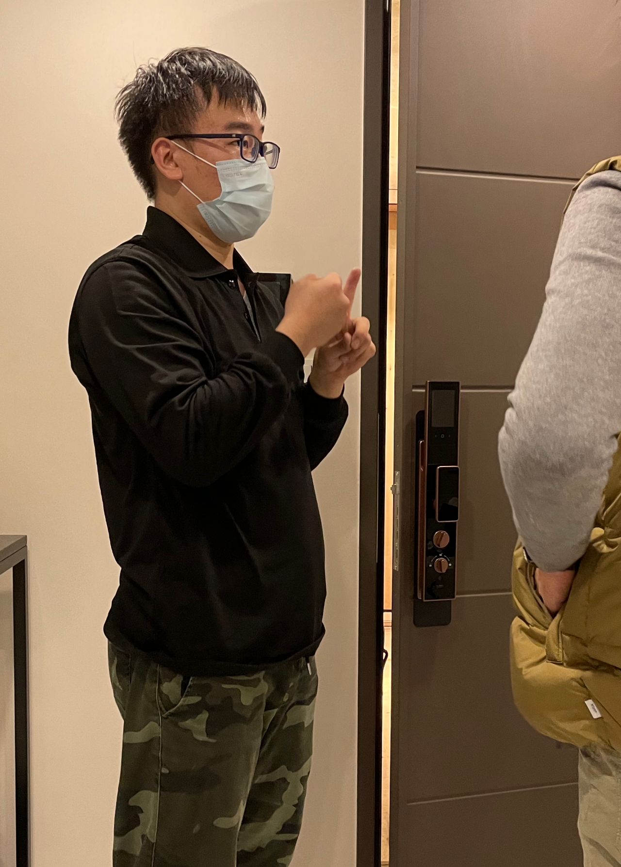 arpha電子鎖安裝後教學