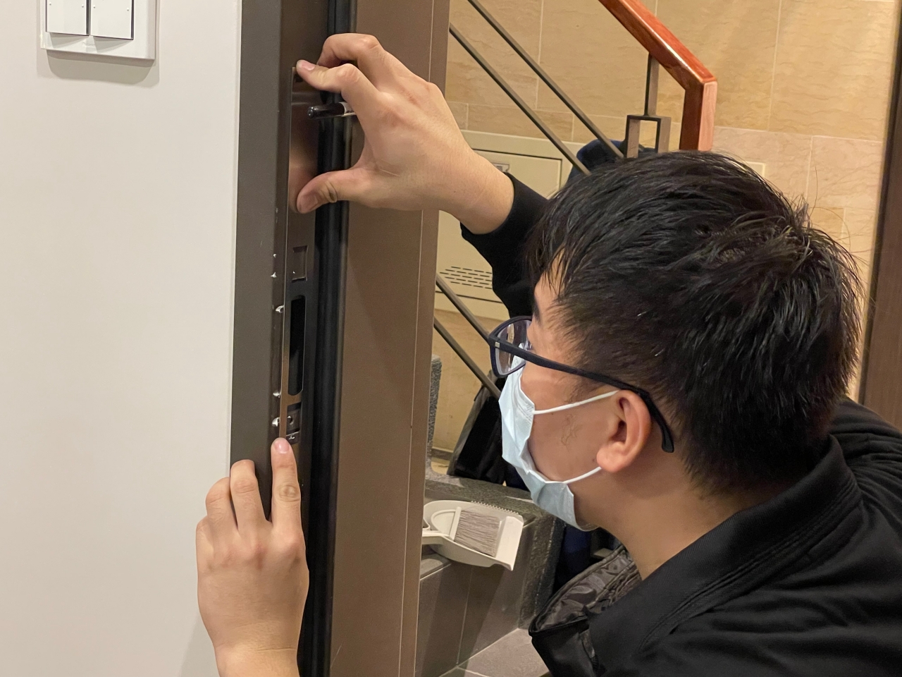 arpha電子鎖安裝置入受口片